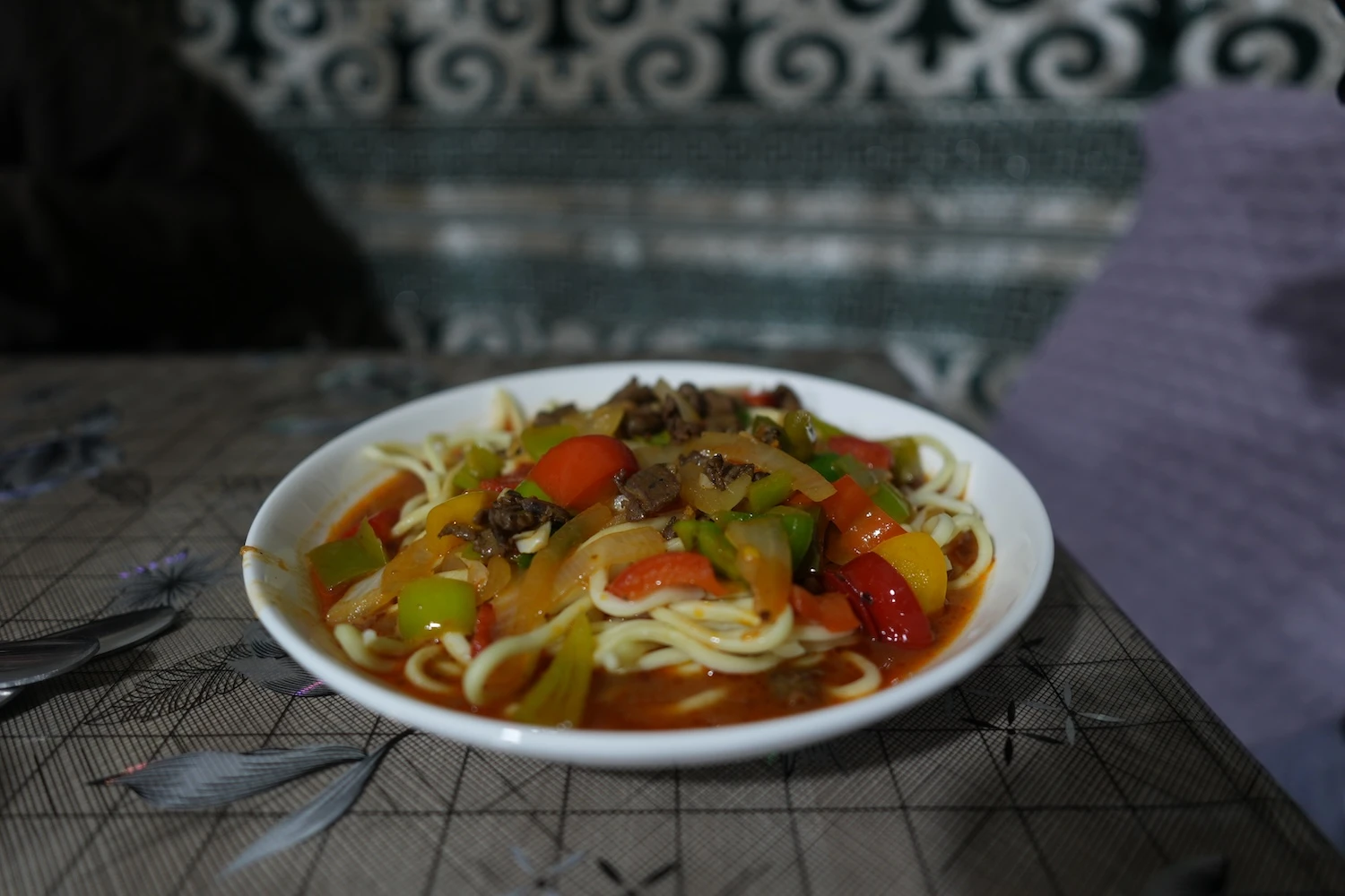 Laghman noodles for dinner